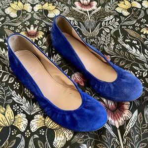 J.Crew Cobalt Blue Flats